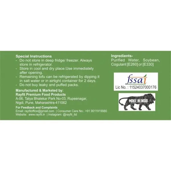 Rayfit Premium Soya Tofu - Image 4